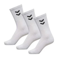 Hummel 3er Pack Basic Socken Schwarz -Pro Sport Verkauf 3er pack basic socken weiss 2