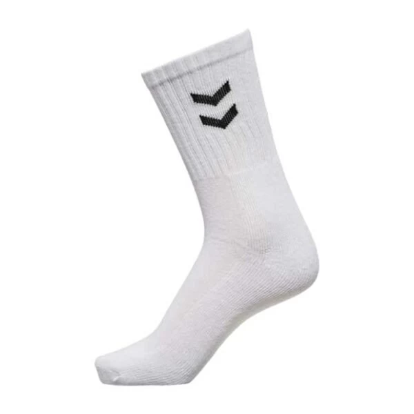 Hummel 3er Pack Basic Socken Weiß 6 Hummel 3er Pack Basic Socken Weiß – Bild 4