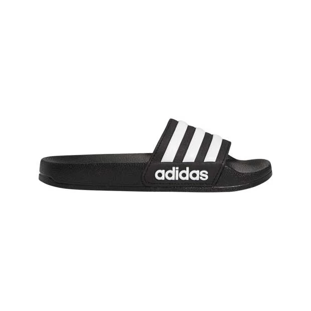 Adidas Adilette Shower Badeslipper Kinder Schwarz/weiß 3 Adidas Adilette Shower Badeslipper Kinder Schwarz/weiß