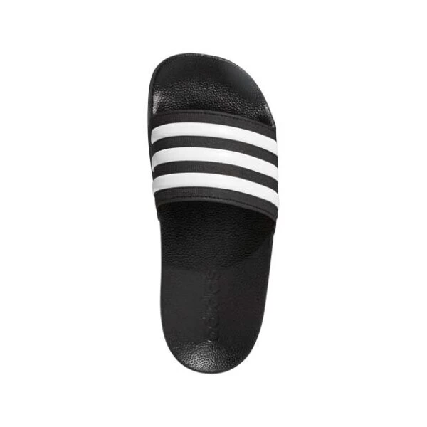 Adidas Adilette Shower Badeslipper Kinder Schwarz/weiß 5 Adidas Adilette Shower Badeslipper Kinder Schwarz/weiß – Bild 3