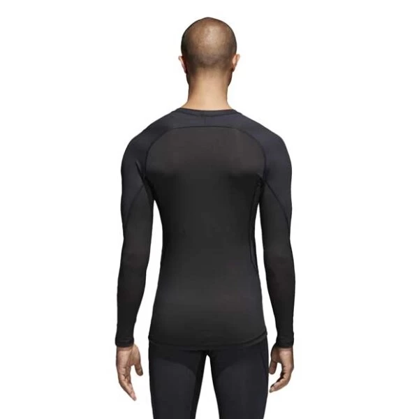 Adidas Alpha Skin Funktionshirt Langarm Schwarz 6 Adidas Alpha Skin Funktionshirt Langarm Schwarz – Bild 4