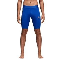 Adidas Alpha Skin Funktionshose Kurz Blau