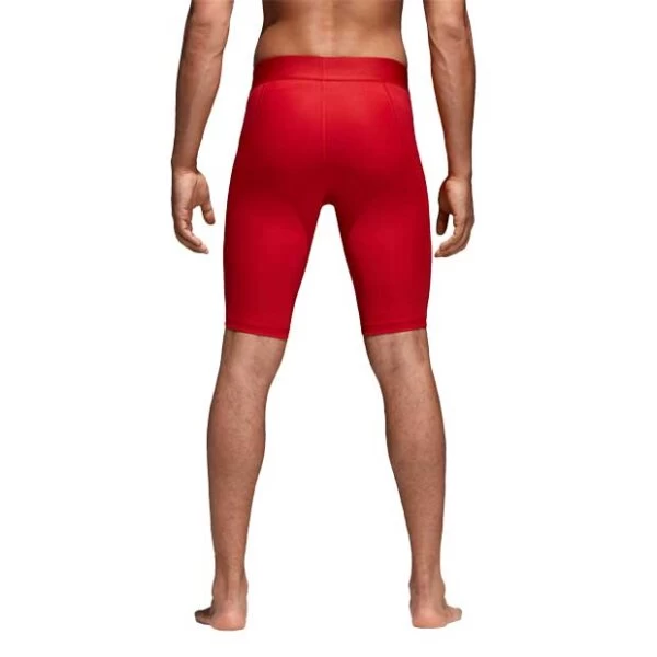 Adidas Alpha Skin Funktionshose Kurz Rot 5 Adidas Alpha Skin Funktionshose Kurz Rot – Bild 3