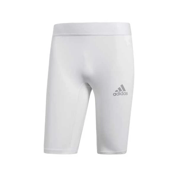 Adidas Alpha Skin Funktionshose Kurz Weiß 5 Adidas Alpha Skin Funktionshose Kurz Weiß – Bild 3