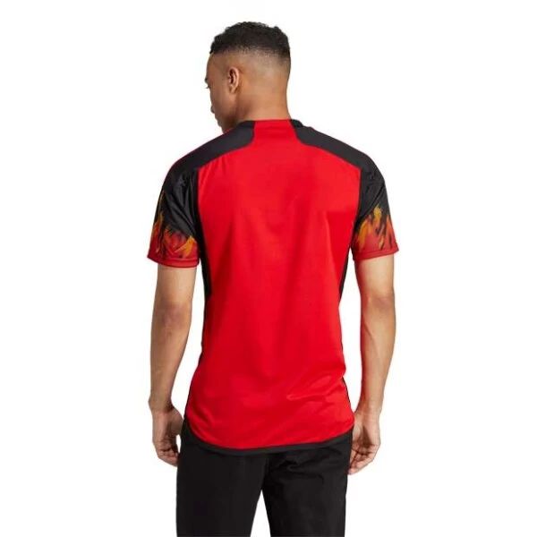 Adidas Belgien 22 Heimtrikot Rot/schwarz 7 Adidas Belgien 22 Heimtrikot Rot/schwarz – Bild 5