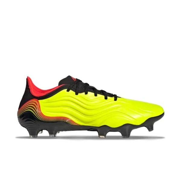 Adidas Copa Sense.1 FG Fussballschuh Neongelb/schwarz 4 Adidas Copa Sense.1 FG Fussballschuh Neongelb/schwarz – Bild 2