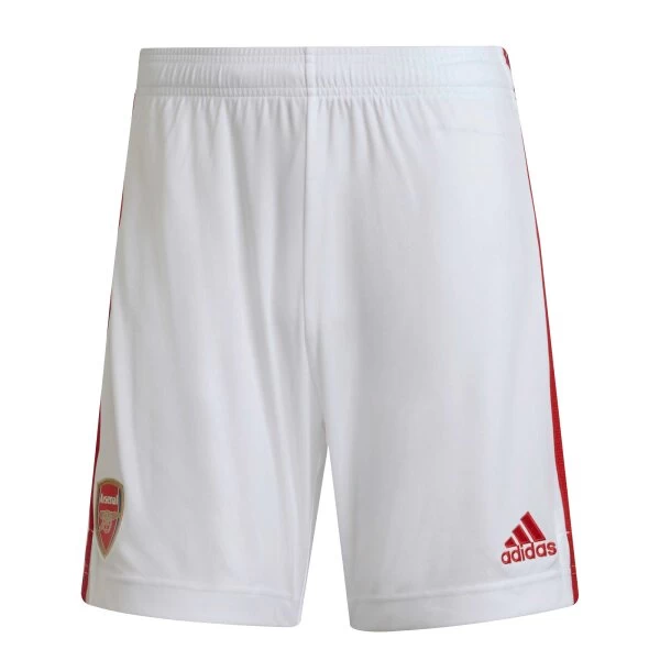Adidas FC Arsenal Heimshort 2021/22 Weiß/rot 4 Adidas FC Arsenal Heimshort 2021/22 Weiß/rot – Bild 2