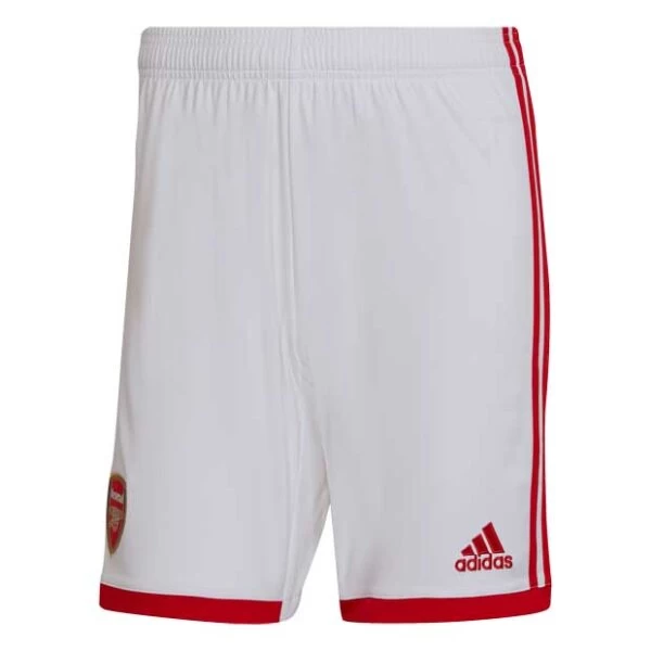 Adidas FC Arsenal Heimshorts 2022/23 Weiß/rot 4 Adidas FC Arsenal Heimshorts 2022/23 Weiß/rot – Bild 2
