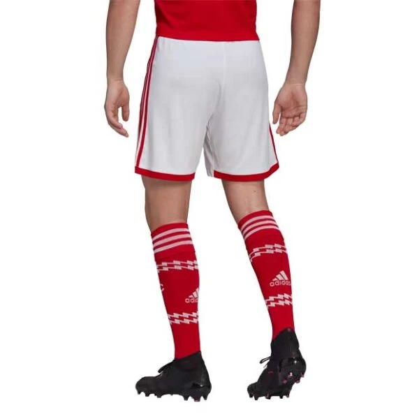 Adidas FC Arsenal Heimshorts 2022/23 Weiß/rot 6 Adidas FC Arsenal Heimshorts 2022/23 Weiß/rot – Bild 4