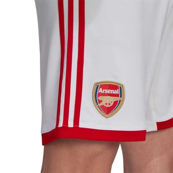 Adidas FC Arsenal Heimshorts 2022/23 Weiß/rot 8 Adidas FC Arsenal Heimshorts 2022/23 Weiß/rot – Bild 6