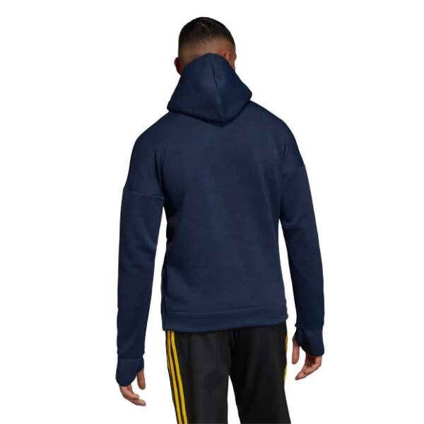 Adidas FC Arsenal Z.N.E. Hoodie 3.0 Blau 5 Adidas FC Arsenal Z.N.E. Hoodie 3.0 Blau – Bild 3