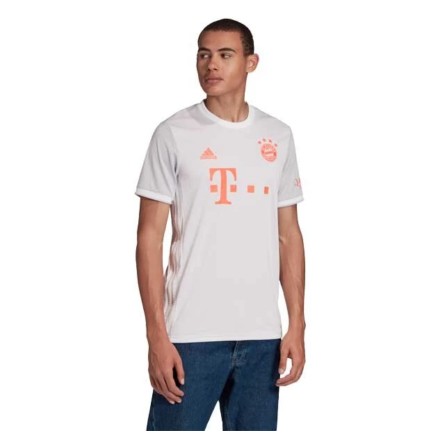Adidas FC Bayern München Auswärtstrikot 2020/2021 Grau/weiß 3 Adidas FC Bayern München Auswärtstrikot 2020/2021 Grau/weiß