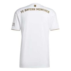 Adidas FC Bayern München Auswärtstrikot 2022/23 Weiß/gold -Pro Sport Verkauf adidas fc bayern muenchen auswaertstrikot 2022 23 weiss gold2