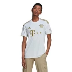Adidas FC Bayern München Auswärtstrikot 2022/23 Weiß/gold -Pro Sport Verkauf adidas fc bayern muenchen auswaertstrikot 2022 23 weiss gold3