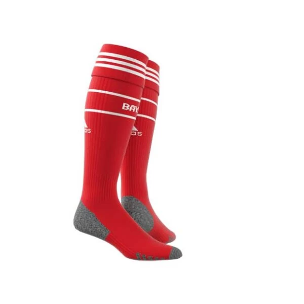 Adidas FC Bayern München Heimstutzen 2022/23 Rot/weiß 8 Adidas FC Bayern München Heimstutzen 2022/23 Rot/weiß – Bild 6