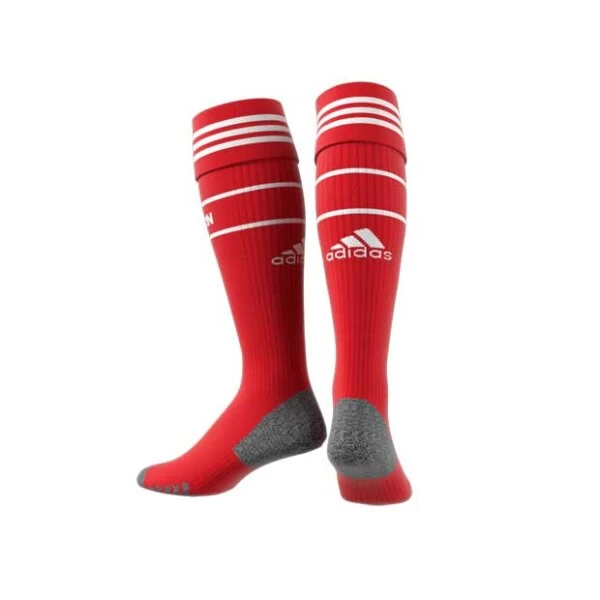 Adidas FC Bayern München Heimstutzen 2022/23 Rot/weiß 10 Adidas FC Bayern München Heimstutzen 2022/23 Rot/weiß – Bild 8