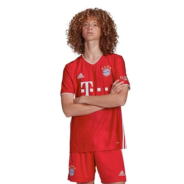 Adidas FC Bayern München Heimtrikot 2020/2021 Rot/weiß 3 Adidas FC Bayern München Heimtrikot 2020/2021 Rot/weiß