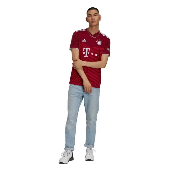 Adidas FC Bayern München Heimtrikot 2021/22 Rot 11 Adidas FC Bayern München Heimtrikot 2021/22 Rot – Bild 9