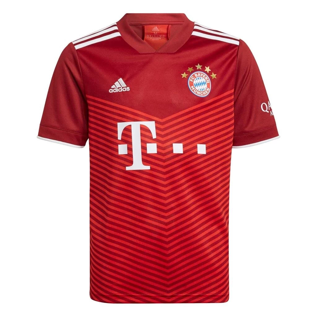 Adidas FC Bayern München Heimtrikot Kinder 2021/22 Rot 3 Adidas FC Bayern München Heimtrikot Kinder 2021/22 Rot