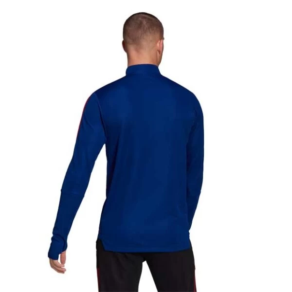 Adidas FC Bayern München Langarm-Trainingsoberteil Blau/rot 5 Adidas FC Bayern München Langarm-Trainingsoberteil Blau/rot – Bild 3