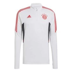 Adidas FC Bayern München Langarm-Trainingsoberteil Weiß/rot -Pro Sport Verkauf adidas fc bayern muenchen langarm trainingsoberteil weiss rot2