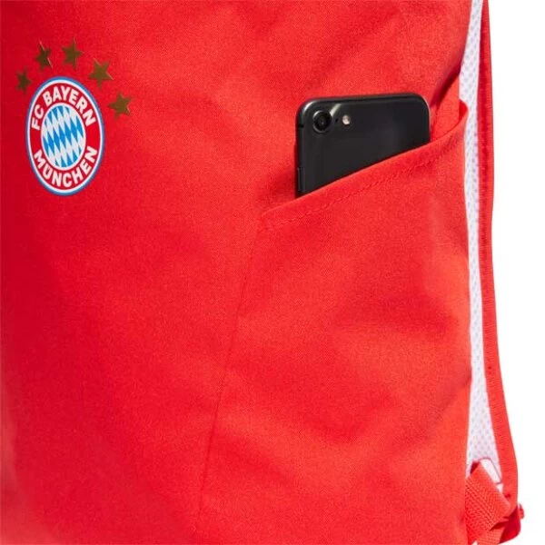 Adidas FC Bayern München Rucksack Rot/weiß 9 Adidas FC Bayern München Rucksack Rot/weiß – Bild 7