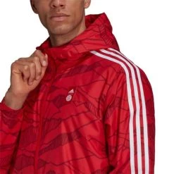 Adidas FC Bayern München Windbreaker Rot -Pro Sport Verkauf adidas fc bayern muenchen windbreaker rot4