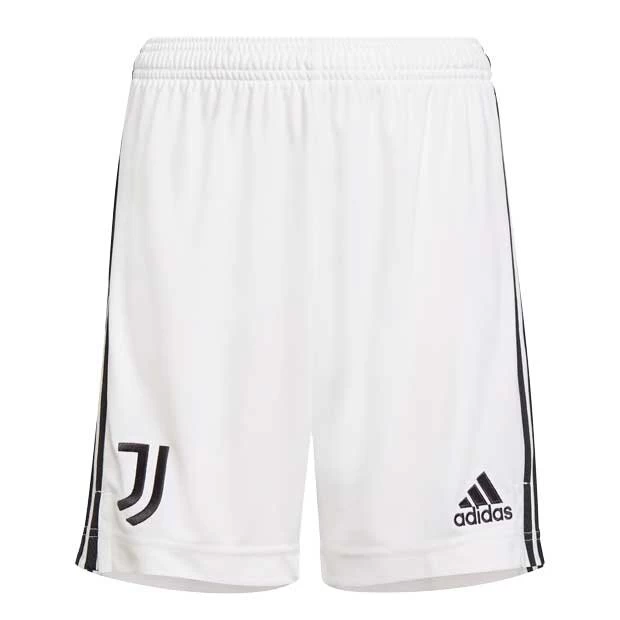 Adidas FC Juventus Turin Heimshort Kinder 2021/22 Weiß 3 Adidas FC Juventus Turin Heimshort Kinder 2021/22 Weiß