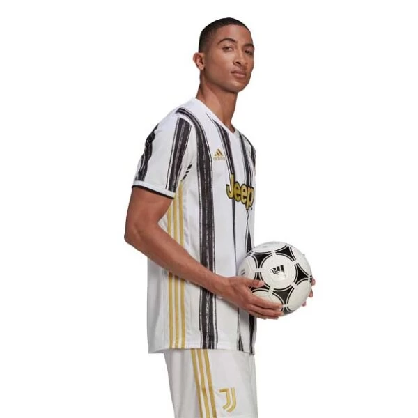 Adidas FC Juventus Turin Heimtrikot 2020/2021 Weiß/schwarz 11 Adidas FC Juventus Turin Heimtrikot 2020/2021 Weiß/schwarz – Bild 9