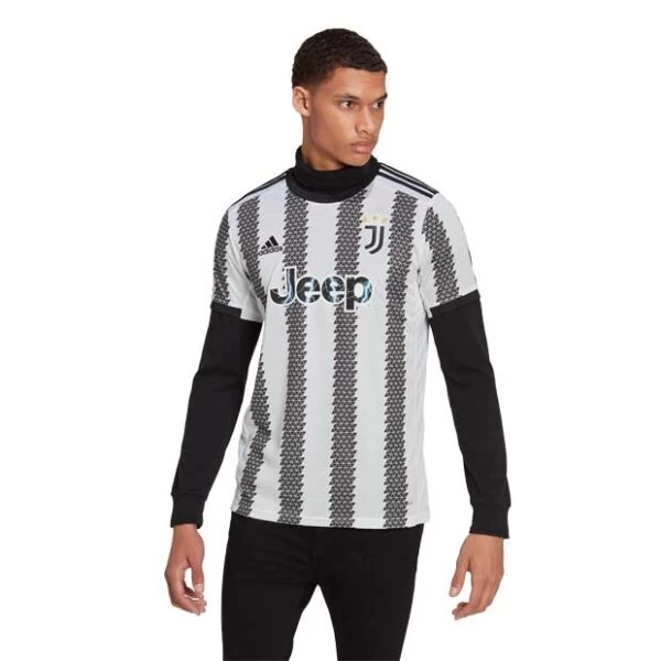 Adidas FC Juventus Turin Heimtrikot 2022/23 Weiß/schwarz 6 Adidas FC Juventus Turin Heimtrikot 2022/23 Weiß/schwarz – Bild 4