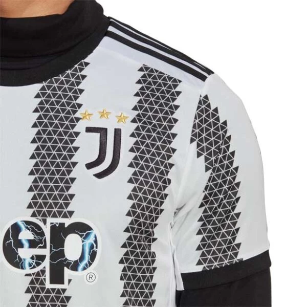 Adidas FC Juventus Turin Heimtrikot 2022/23 Weiß/schwarz 10 Adidas FC Juventus Turin Heimtrikot 2022/23 Weiß/schwarz – Bild 8