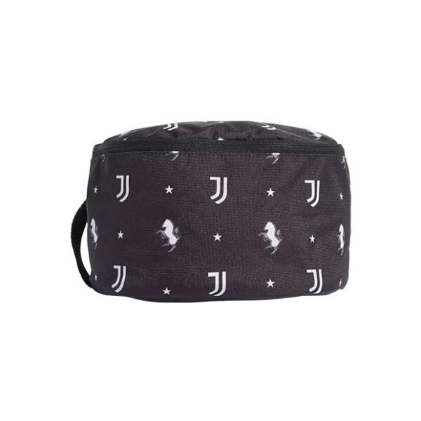 Adidas FC Juventus Turin Kulturbeutel Schwarz/weiß 5 Adidas FC Juventus Turin Kulturbeutel Schwarz/weiß – Bild 3