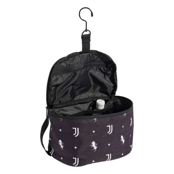 Adidas FC Juventus Turin Kulturbeutel Schwarz/weiß 7 Adidas FC Juventus Turin Kulturbeutel Schwarz/weiß – Bild 5