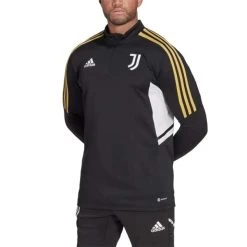 Adidas FC Juventus Turin Langarm-Trainingsoberteil Schwarz -Pro Sport Verkauf adidas fc juventus turin langarm trainingsoberteil schwarz3