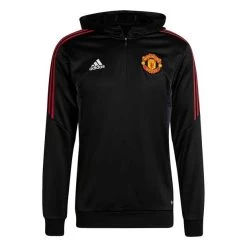 Adidas Manchester United Condivo 22 Hoodie Schwarz/rot