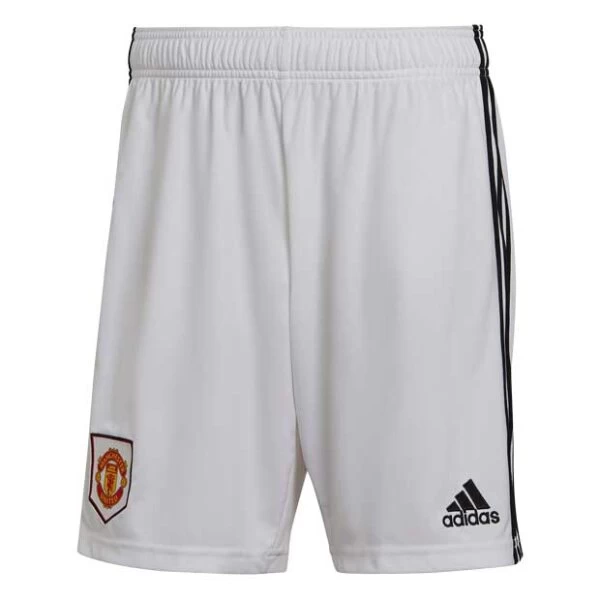 Adidas Manchester United Heimshorts 2022/2023 Weiß 4 Adidas Manchester United Heimshorts 2022/2023 Weiß – Bild 2