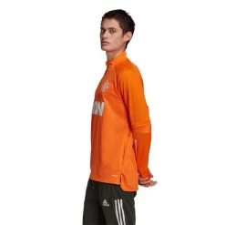 Adidas Manchester United Langarm-Trainingsoberteil Orange -Pro Sport Verkauf adidas manchester united langarm trainingsoberteil orange7