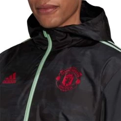 Adidas Manchester United Windbreaker Schwarz/mintgrün -Pro Sport Verkauf adidas manchester united windbreaker schwarz mintgruen3
