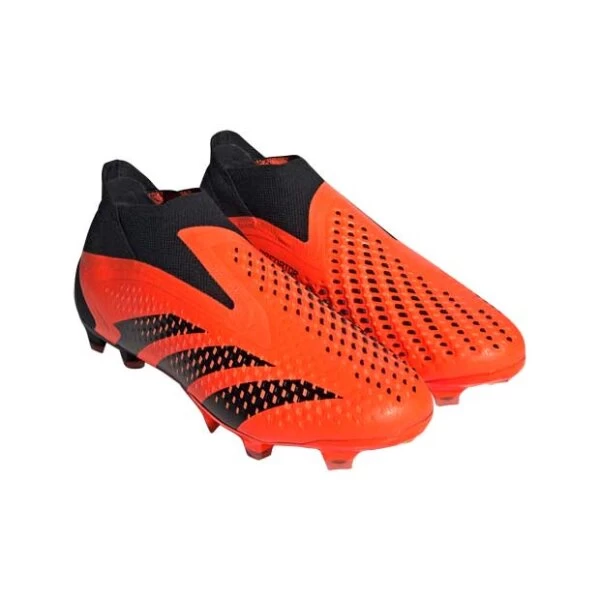 Adidas Predator Accuracy+ FG Fußballschuh Orange/schwarz 8 Adidas Predator Accuracy+ FG Fußballschuh Orange/schwarz – Bild 6