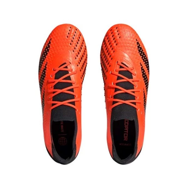 Adidas Predator Accuracy.1 FG Low Fußballschuh Orange/schwarz 5 Adidas Predator Accuracy.1 FG Low Fußballschuh Orange/schwarz – Bild 3