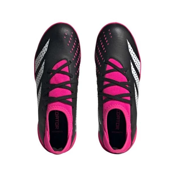 Adidas Predator Accuracy.3 TF Kunstrasenschuh Kinder Schwarz/pink 5 Adidas Predator Accuracy.3 TF Kunstrasenschuh Kinder Schwarz/pink – Bild 3