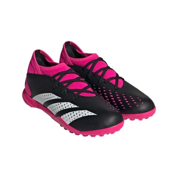Adidas Predator Accuracy.3 TF Kunstrasenschuh Kinder Schwarz/pink 8 Adidas Predator Accuracy.3 TF Kunstrasenschuh Kinder Schwarz/pink – Bild 6