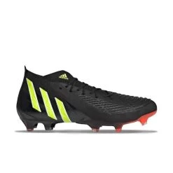 Adidas Predator Edge.1 FG Fussballschuh Schwarz/neongelb