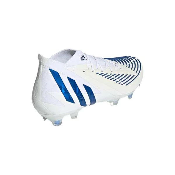 Adidas Predator Edge.1 FG Fussballschuh Weiß/blau 9 Adidas Predator Edge.1 FG Fussballschuh Weiß/blau – Bild 7