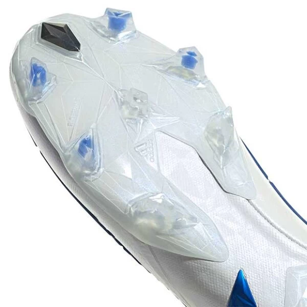 Adidas Predator Edge.1 FG Fussballschuh Weiß/blau 11 Adidas Predator Edge.1 FG Fussballschuh Weiß/blau – Bild 9