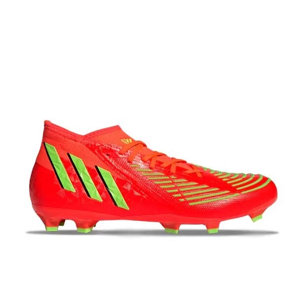 Adidas Predator Edge.2 FG Fussballschuh Orange/neongelb 3 Adidas Predator Edge.2 FG Fussballschuh Orange/neongelb