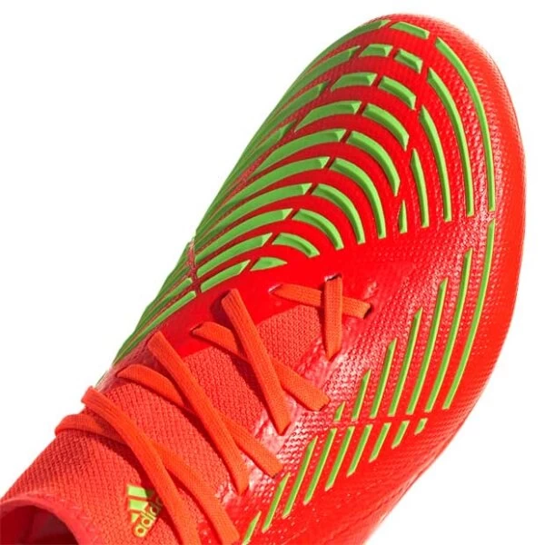 Adidas Predator Edge.2 FG Fussballschuh Orange/neongelb 7 Adidas Predator Edge.2 FG Fussballschuh Orange/neongelb – Bild 5