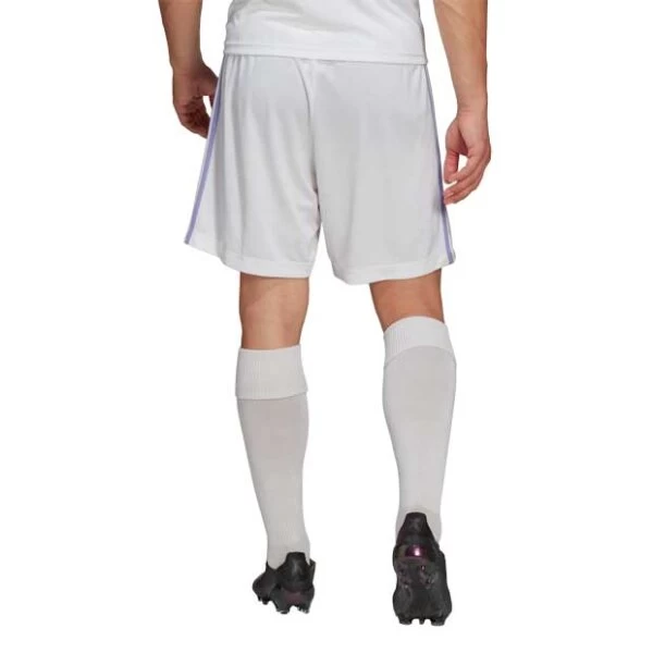 Adidas Real Madrid Heimshorts 2022/23 Weiß/lila 6 Adidas Real Madrid Heimshorts 2022/23 Weiß/lila – Bild 4
