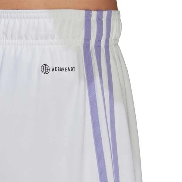 Adidas Real Madrid Heimshorts 2022/23 Weiß/lila 9 Adidas Real Madrid Heimshorts 2022/23 Weiß/lila – Bild 7