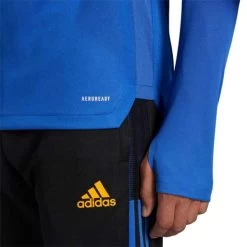 Adidas Real Madrid Langarm-Trainingsoberteil Blau -Pro Sport Verkauf adidas real madrid langarm trainingsoberteil blau3